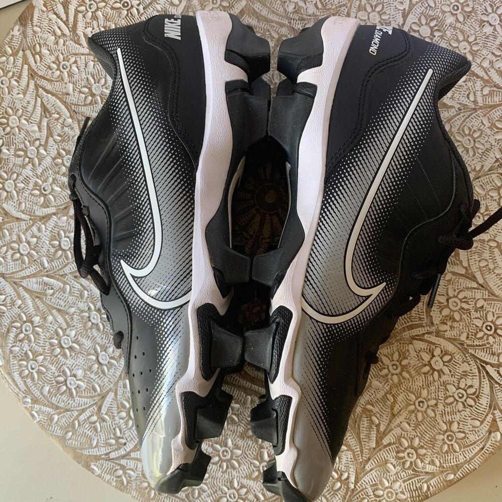 Nike Mens Baseball Cleats Alpha Huarache 4 Keystone Black DJ6524-011 Size US 9 - Picture 8 of 12